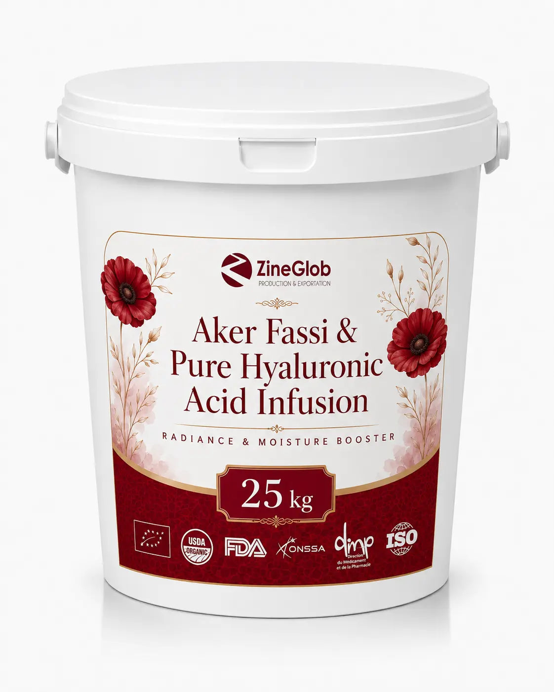 ZINEGLOB | First producer of Organic Moroccan Argan oil Aker Fassi & Pure Hyaluronic Acid Infusion