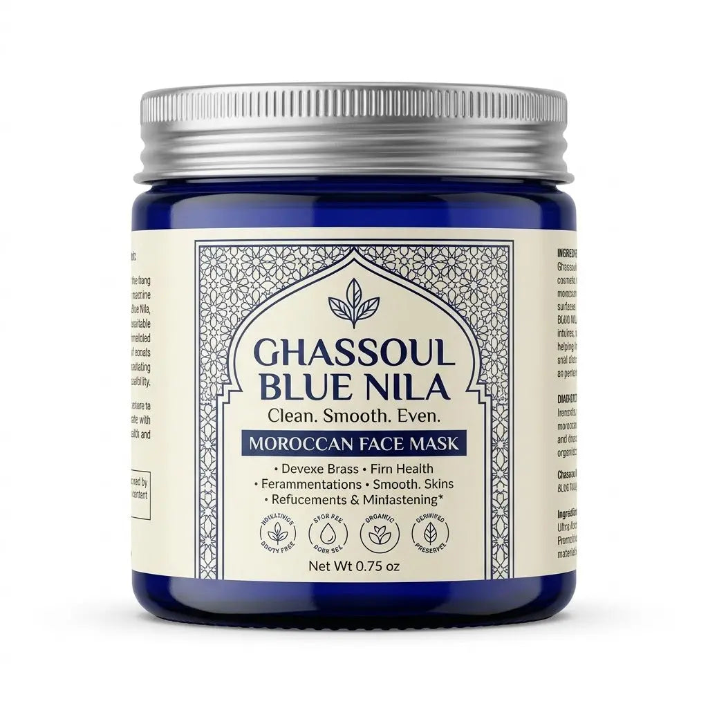  ZINEGLOB | First producer of Organic Moroccan Argan oil GHASSOUL BLUE NILA