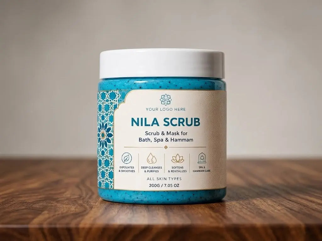  ZINEGLOB | First producer of Organic Moroccan Argan oil NILA SCRUB