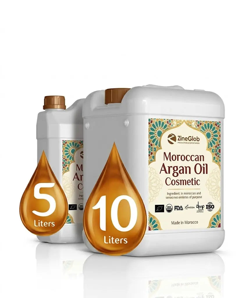  ZINEGLOB | First producer of Organic Moroccan Argan oil PURE MOROCCAN ARGAN OIL COSMETIC USE