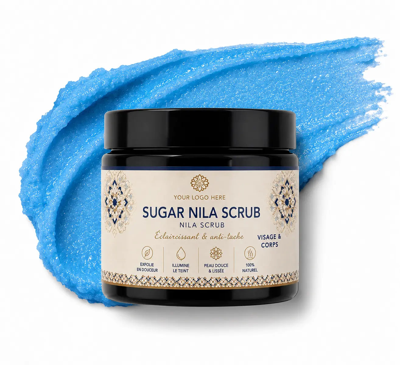  ZINEGLOB | First producer of Organic Moroccan Argan oil SUGAR NILA SCRUB