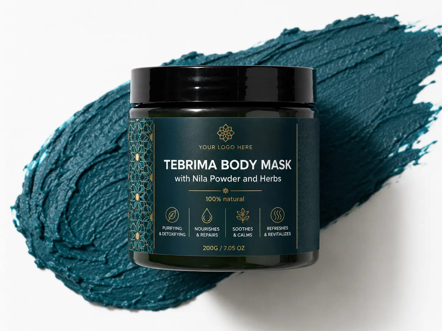  ZINEGLOB | First producer of Organic Moroccan Argan oil TEBRIMA BODY MASK WITH NILA