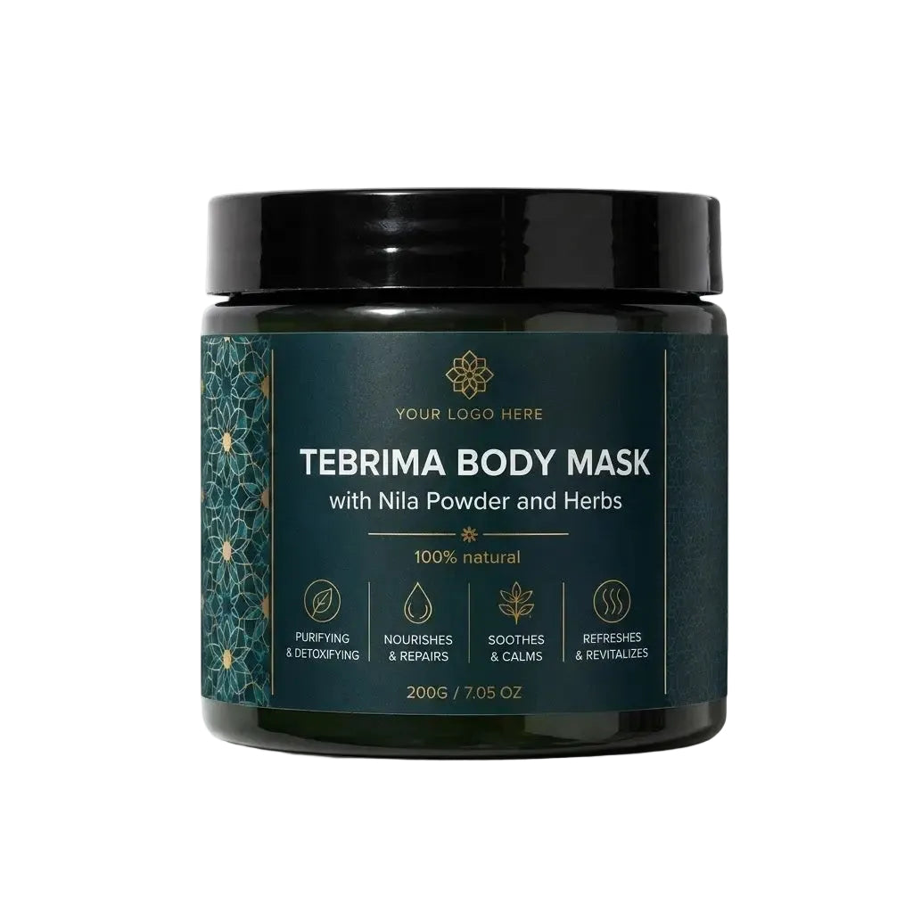  ZINEGLOB | First producer of Organic Moroccan Argan oil TEBRIMA BODY MASK WITH NILA
