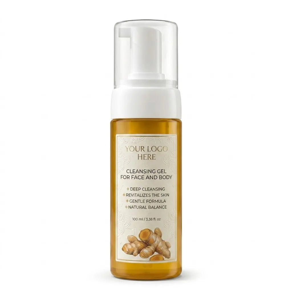  ZINEGLOB | First producer of Organic Moroccan Argan oil TURMERIC CLEANSER GEL