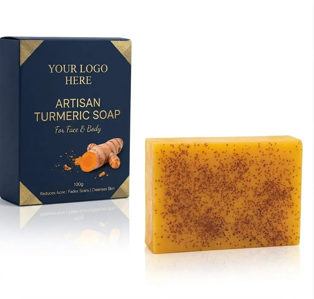  ZINEGLOB | First producer of Organic Moroccan Argan oil TURMERIC SOAP