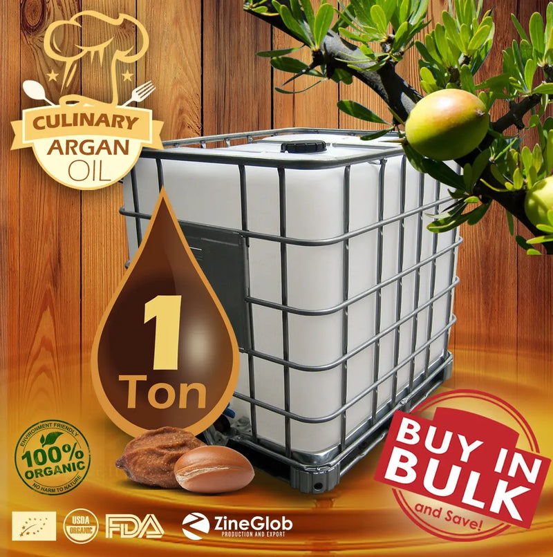 Argan Oil Products IN BULK PURE CULINARY ARGAN OIL (1TON)