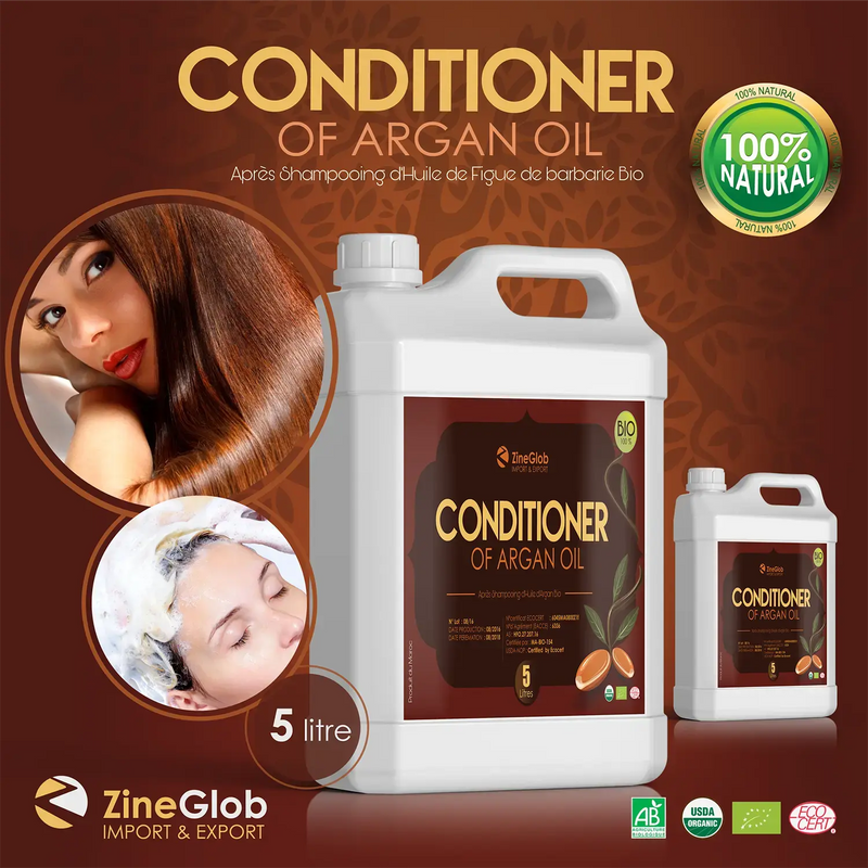 ZINEGLOB | First producer of Organic Moroccan Argan oil IN BULK Argan Oil Conditioner