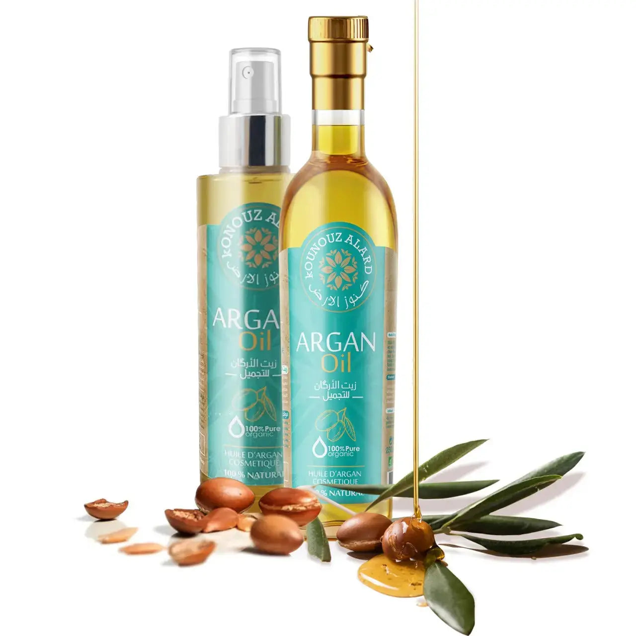 Unroasted Organic Argan Oil (250 ml) - Pure & Natural
